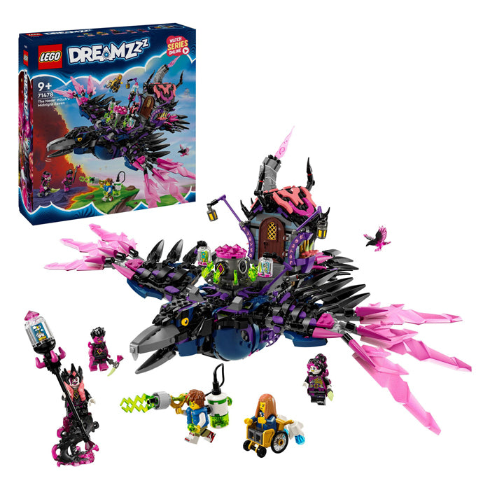 Lego Dreamzzzz 71478 půlnoční stojan dolní čarodějnice