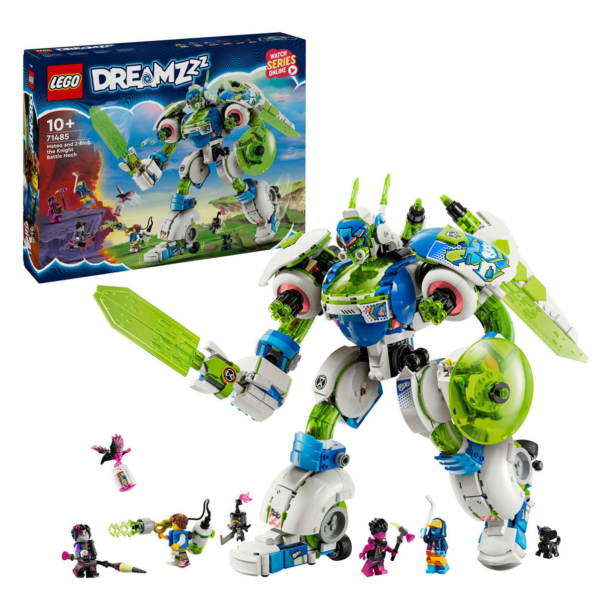 LEGO LEGO Dreamzzz 71485 Mateo and Z-Blob de Riddermecha