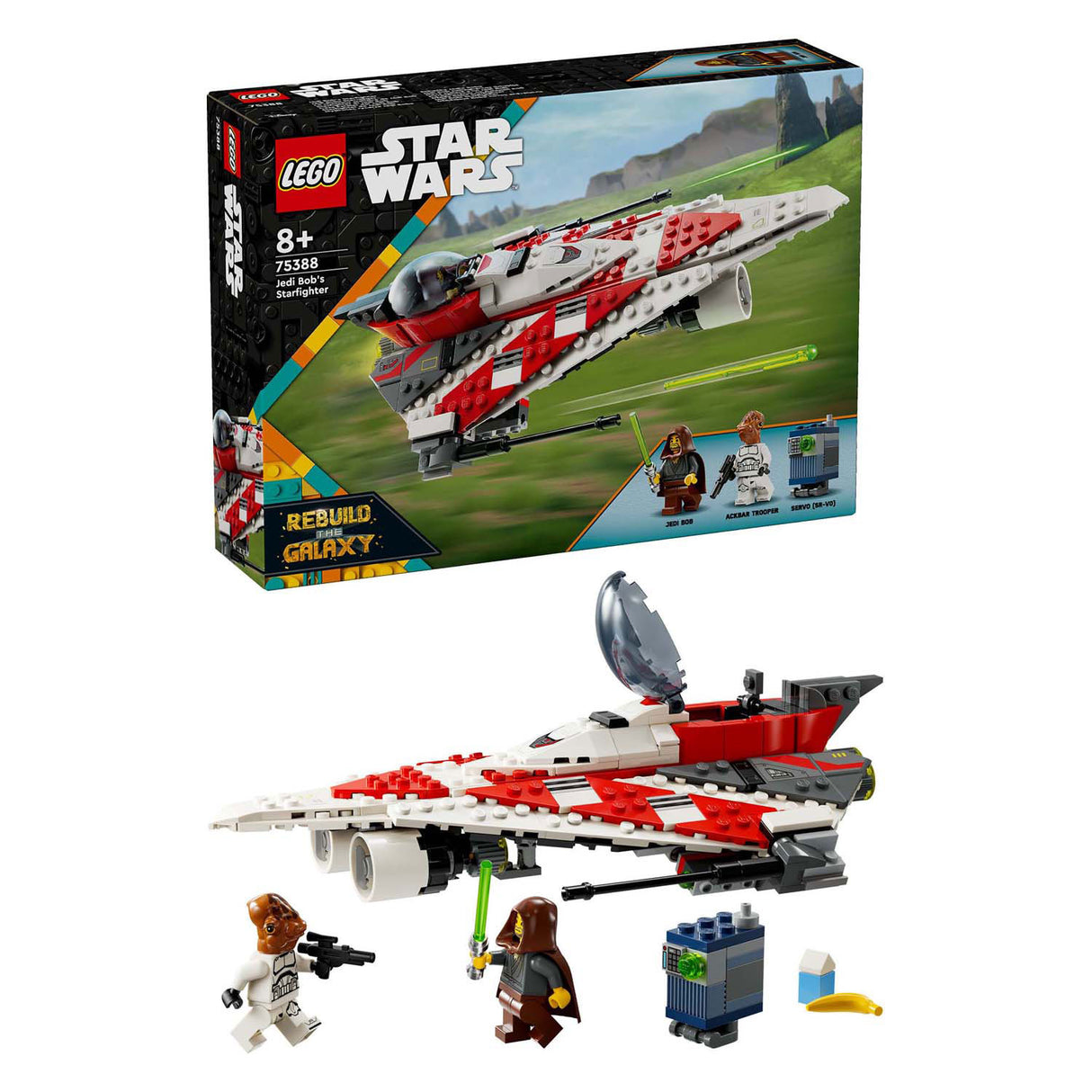 Lego star wars 75388 jedi bobs starfighter