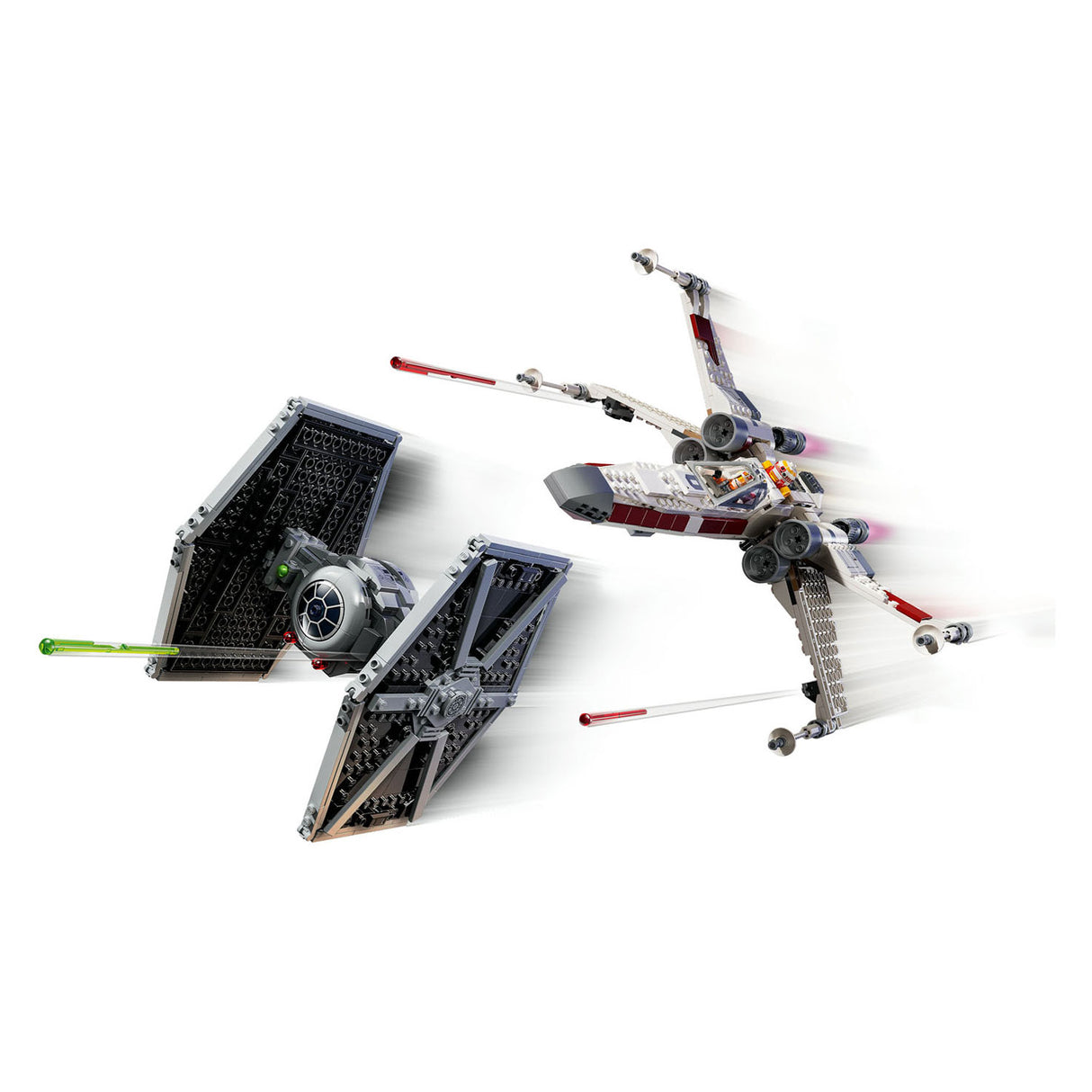 Lego star wars 75393 tie fighter en x-wing combi