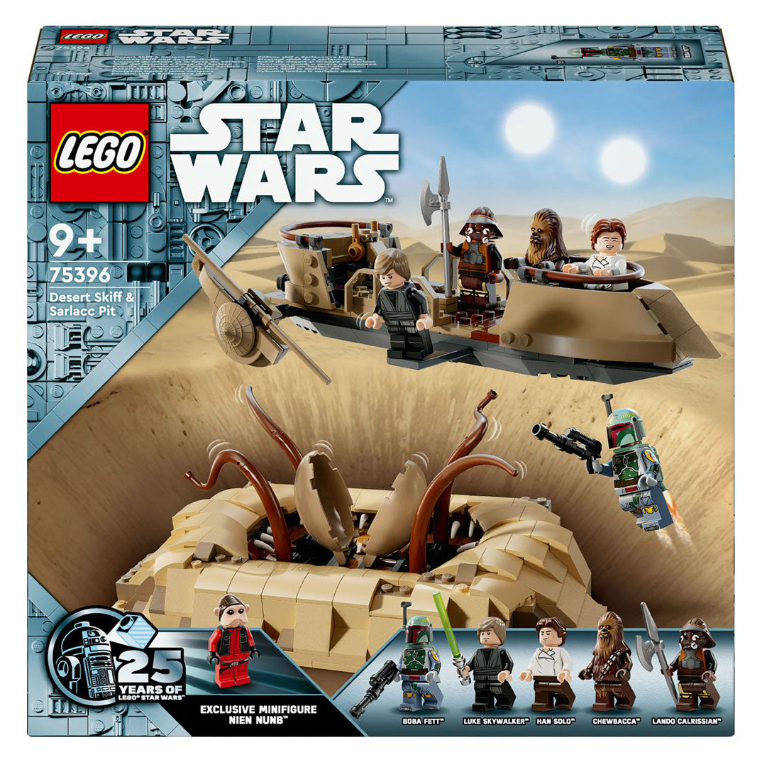 Lego Star Wars 75396 Desert Skiff och Sarlacc-Kuil