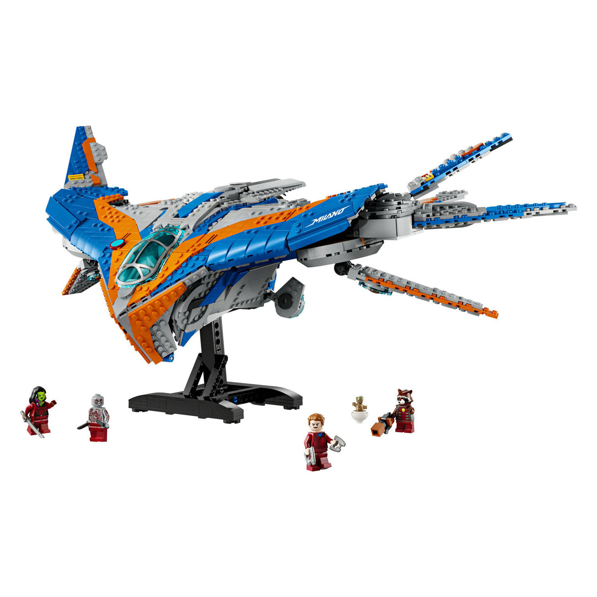 Lego Super Helden 76286 Guardians vun der Galaxis: De Milano