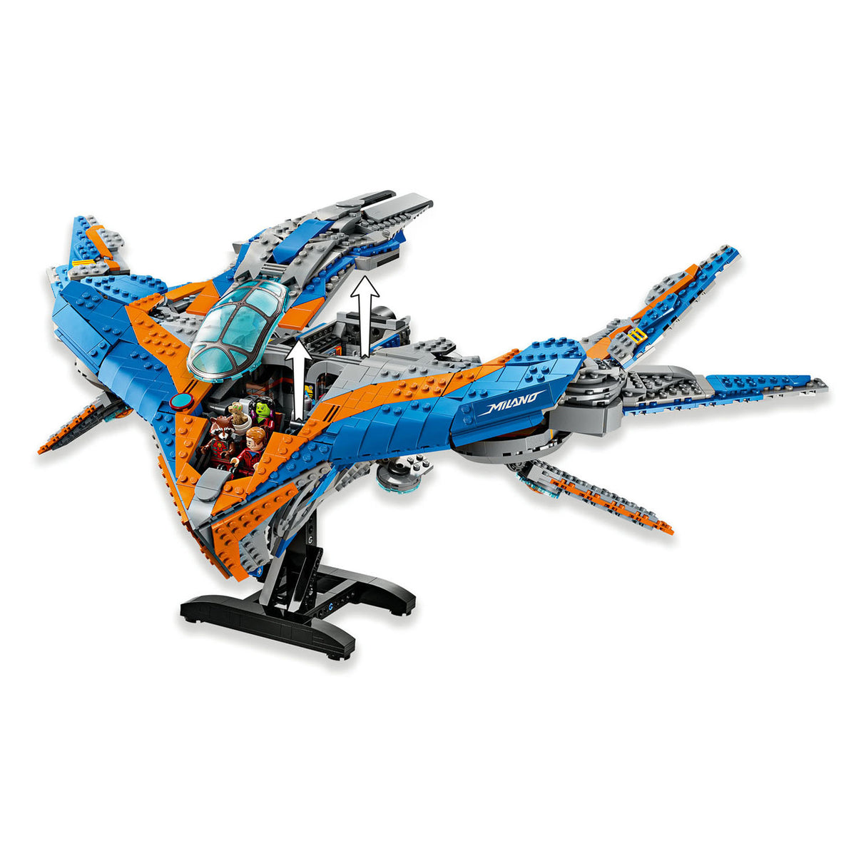 Lego super heroes 76286 guardians of the galaxy: de milano