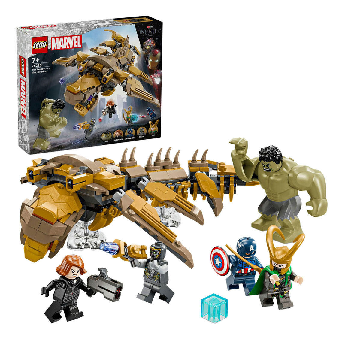 Lego Superhelden 76290 Die Rächer gegen den Leviathan