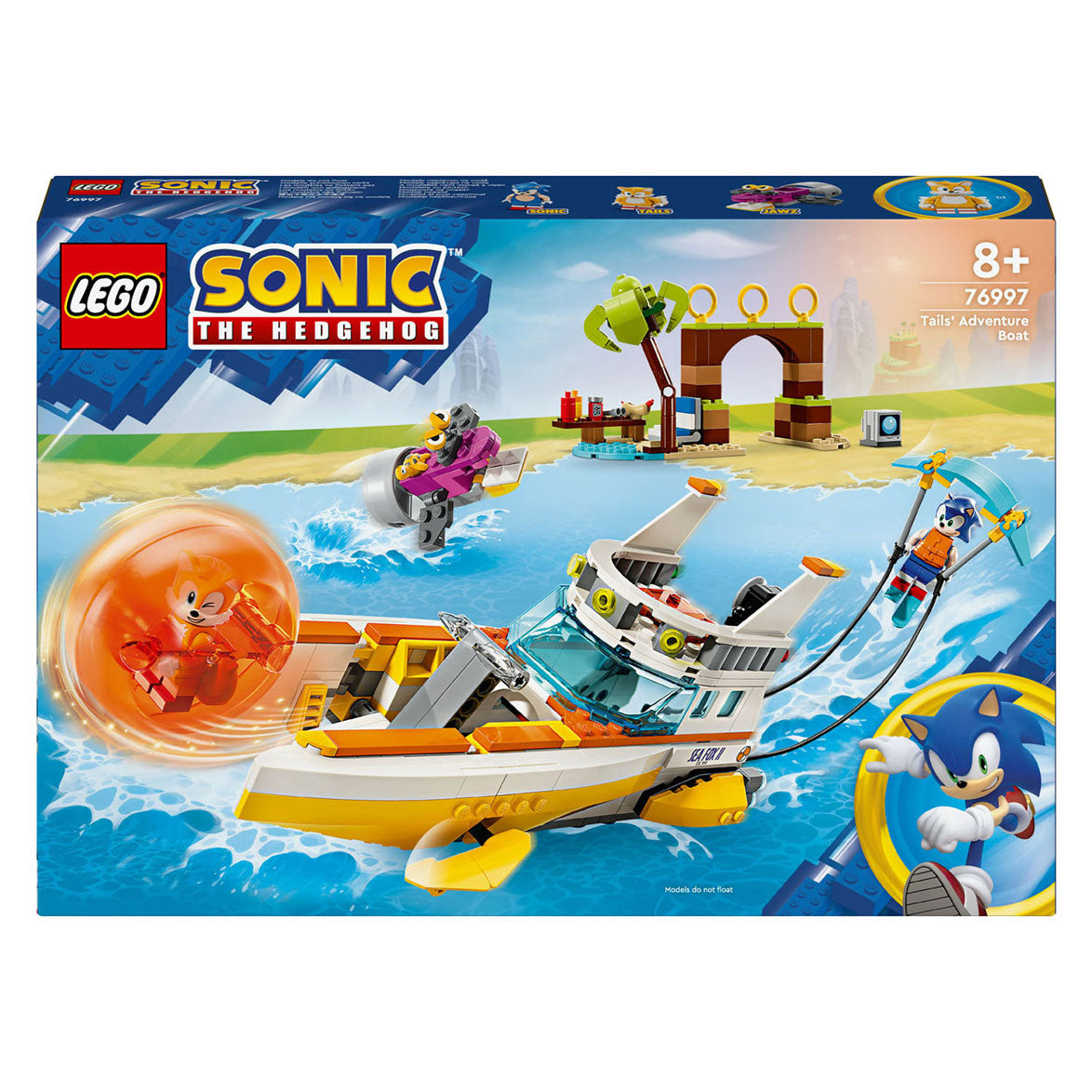 Lego sonic 76997 Tailer 'Aventure Boot