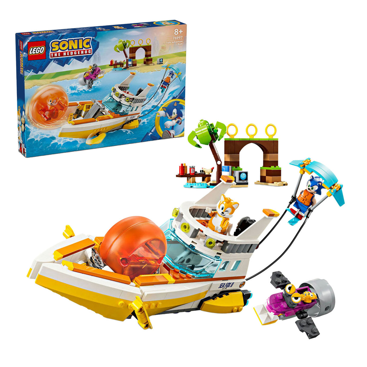 Lego Sonic 76997 Tails 'Adventure Boat