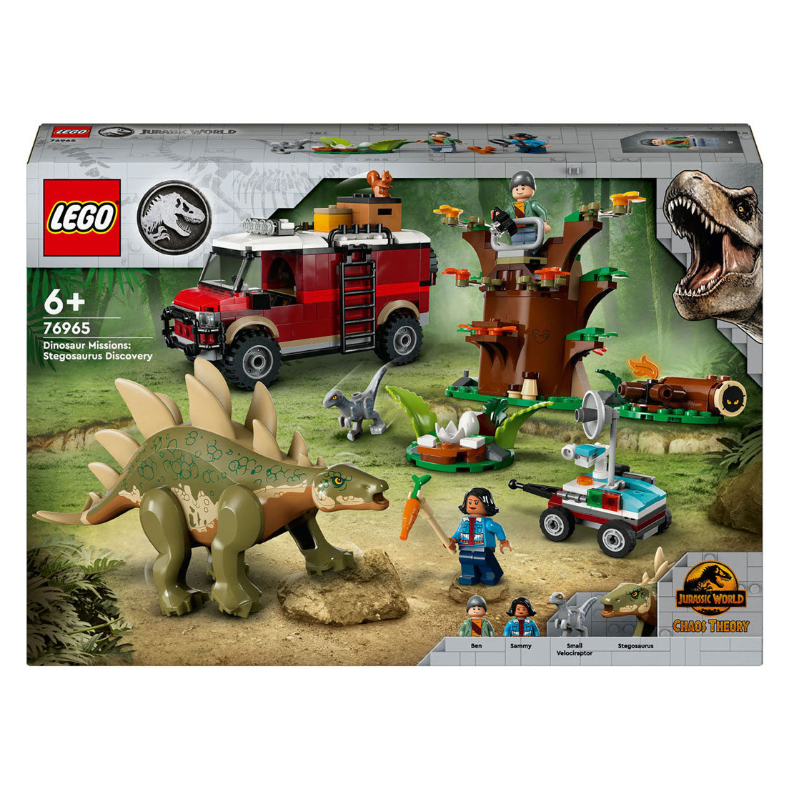 Lego jurassic Welt 76965 Dinosaurusmissiounen: Stegosaurus Entdeckung