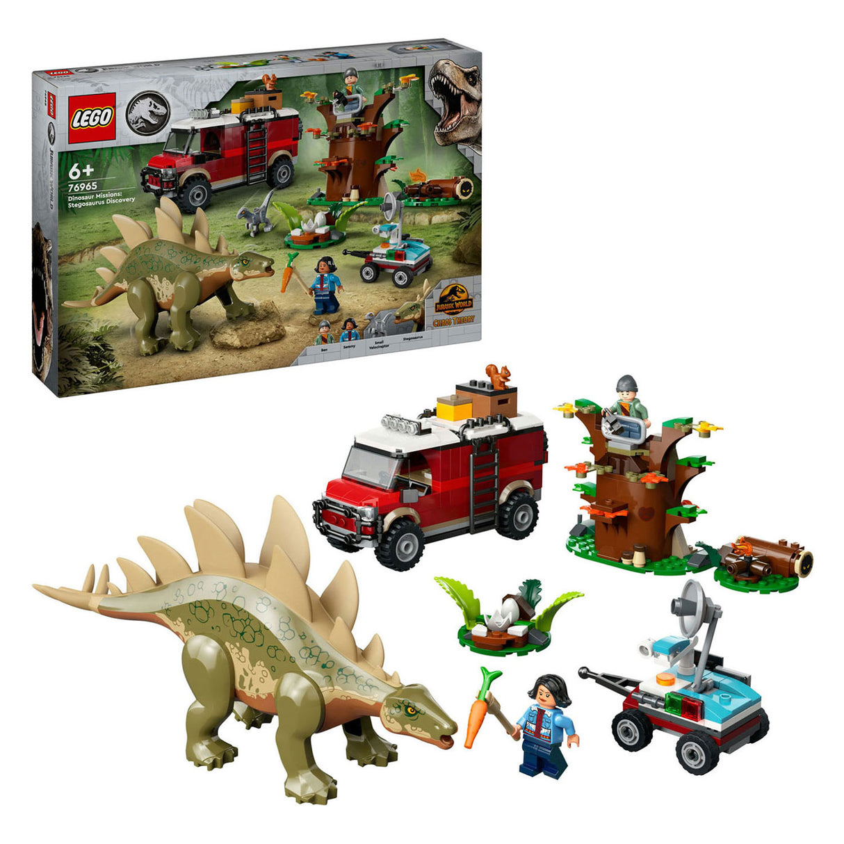 Lego Jurassic World 76965 Dinosaurusmissionen: Stegosaurus Entdeckung