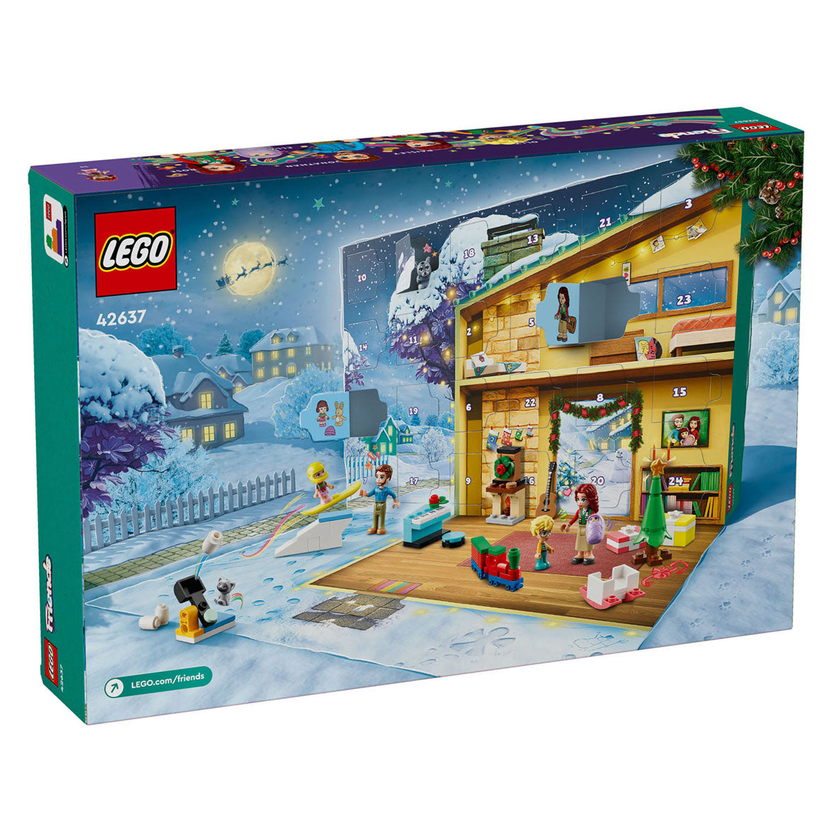 LEGO Amigos 42637 Calendario de adviento 2024