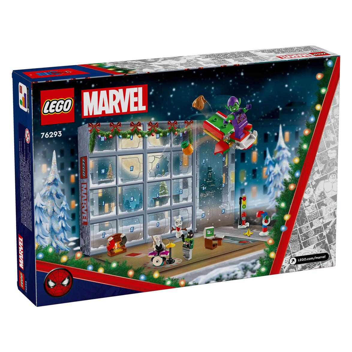 LEGO Super Heroes 76293 Calendario de Adviento Spider-Man 2024