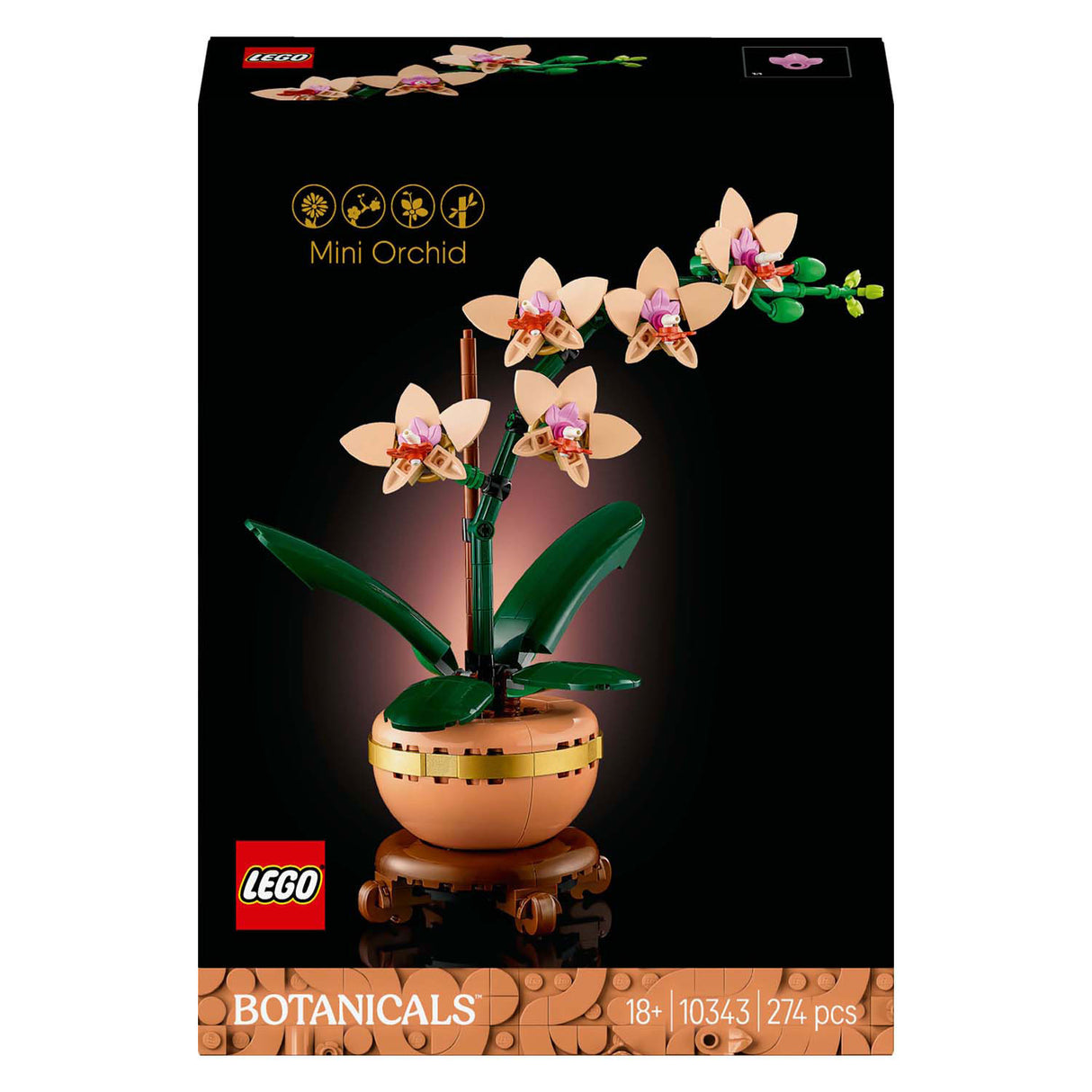 Lego botanicals 10343 miniorchidee