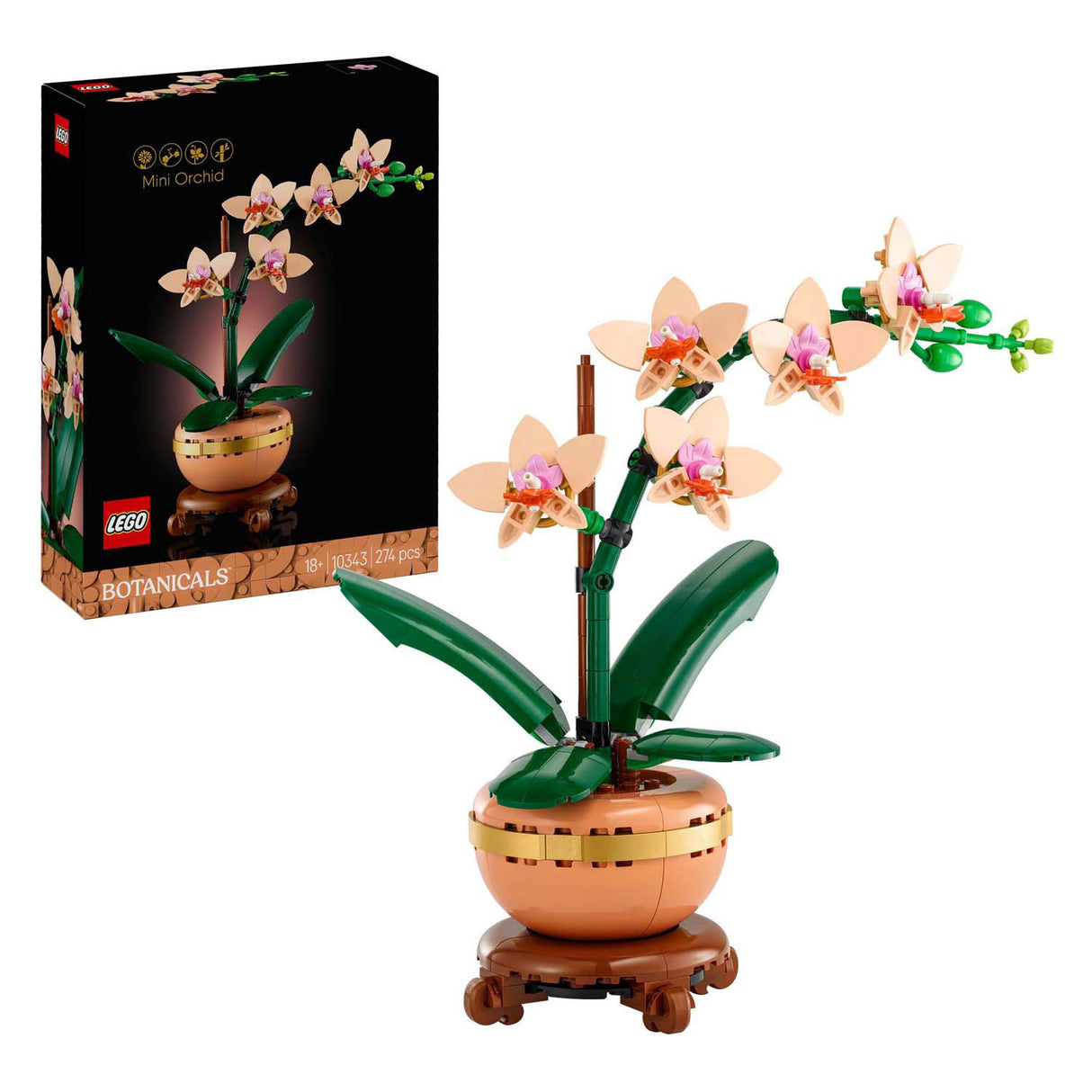 Lego botanicals 10343 miniorchidee