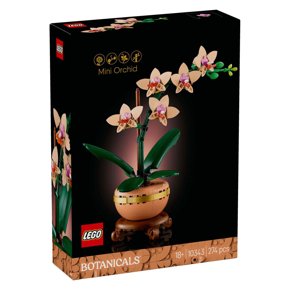 Lego botanicals 10343 miniorchidee