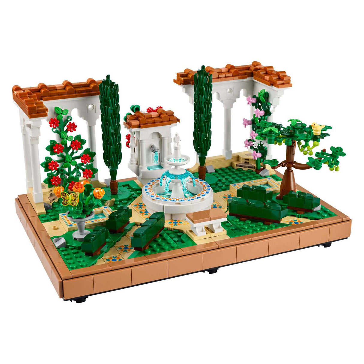 Lego icons 10359 tuin met fontein