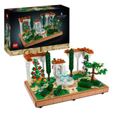 Lego icons 10359 tuin met fontein