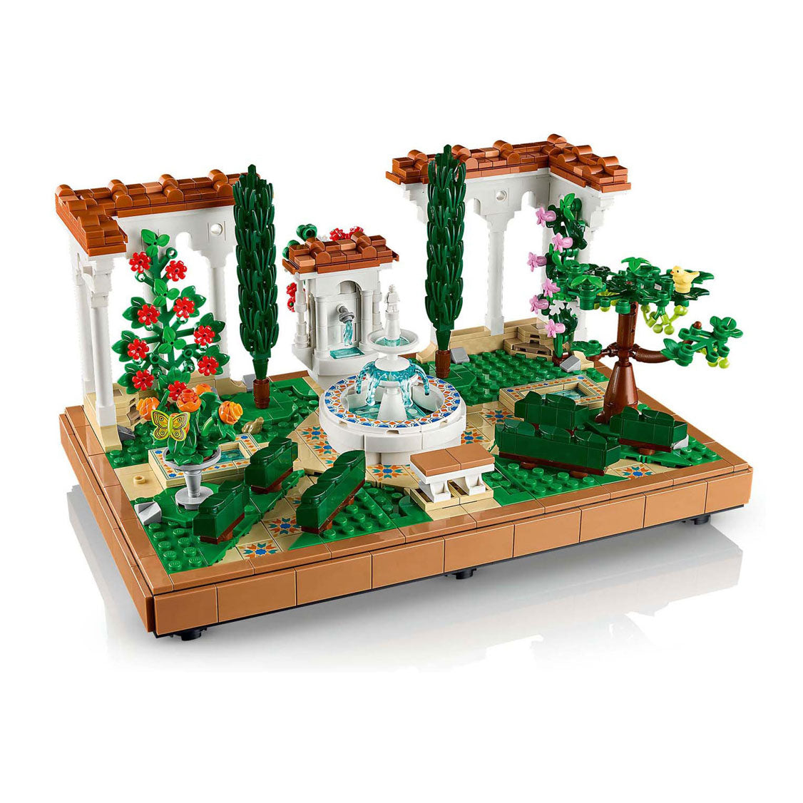 Lego Icons 10359 Garten mit Springbrunnen