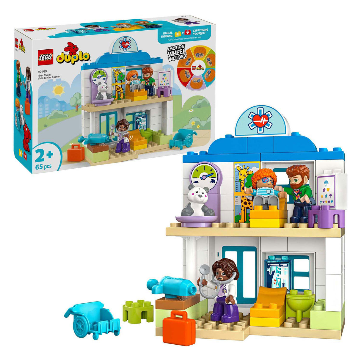 Lego duplo town 10449 voor het eerst naar de dokter