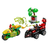 LEGO SPIDEY 11198 Spin et Electro Chase avec des véhicules de dinosaures