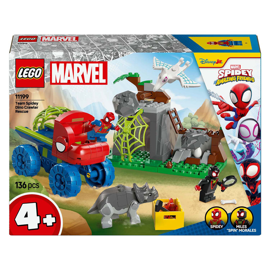 Lego Spidey 11199 Team Spidey Rescue Mission avec Dinotruck