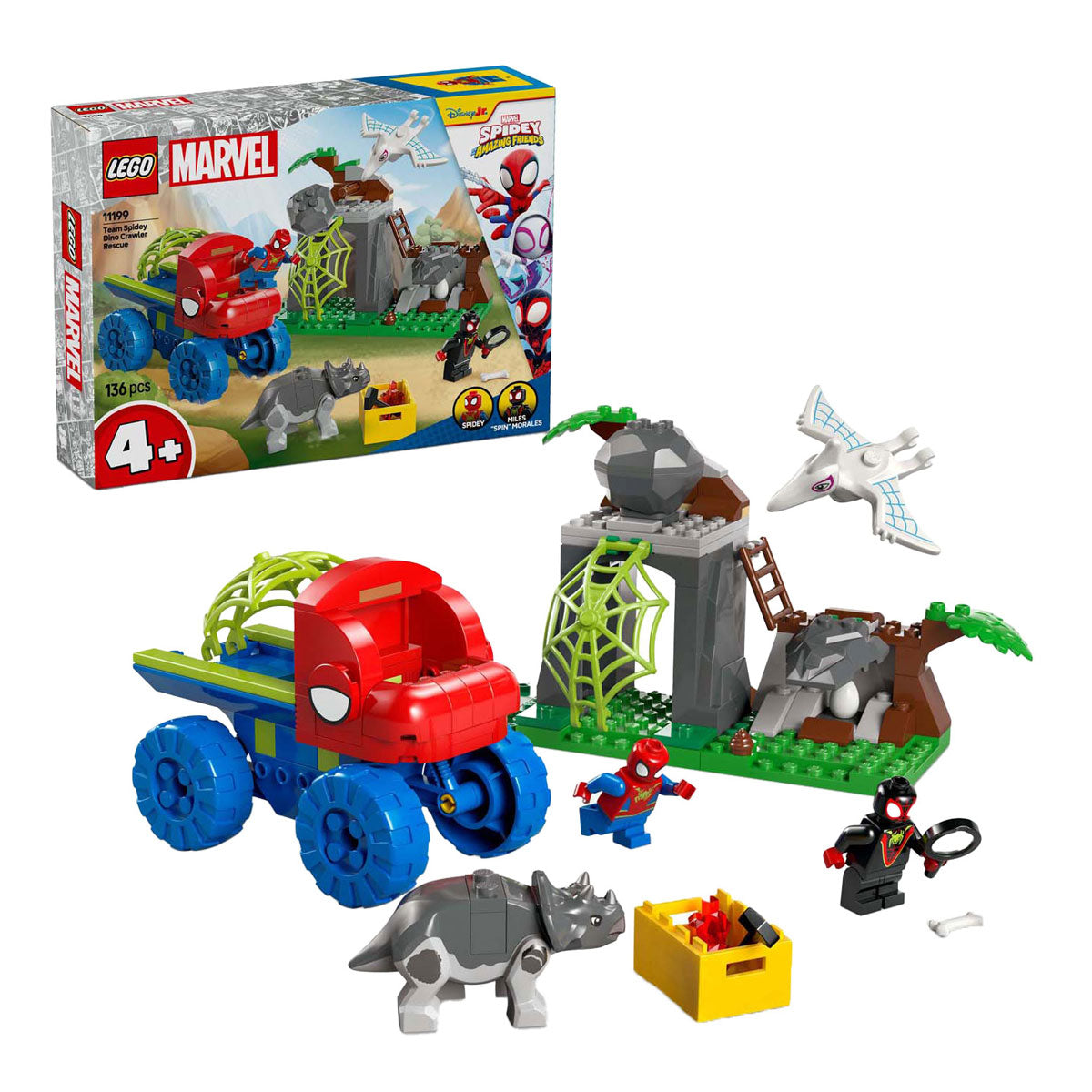 Lego Spidey 11199 Team Spidey Rescue Mission avec Dinotruck