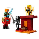 LEGO Minecraft 21266 The lava riding in the Nether