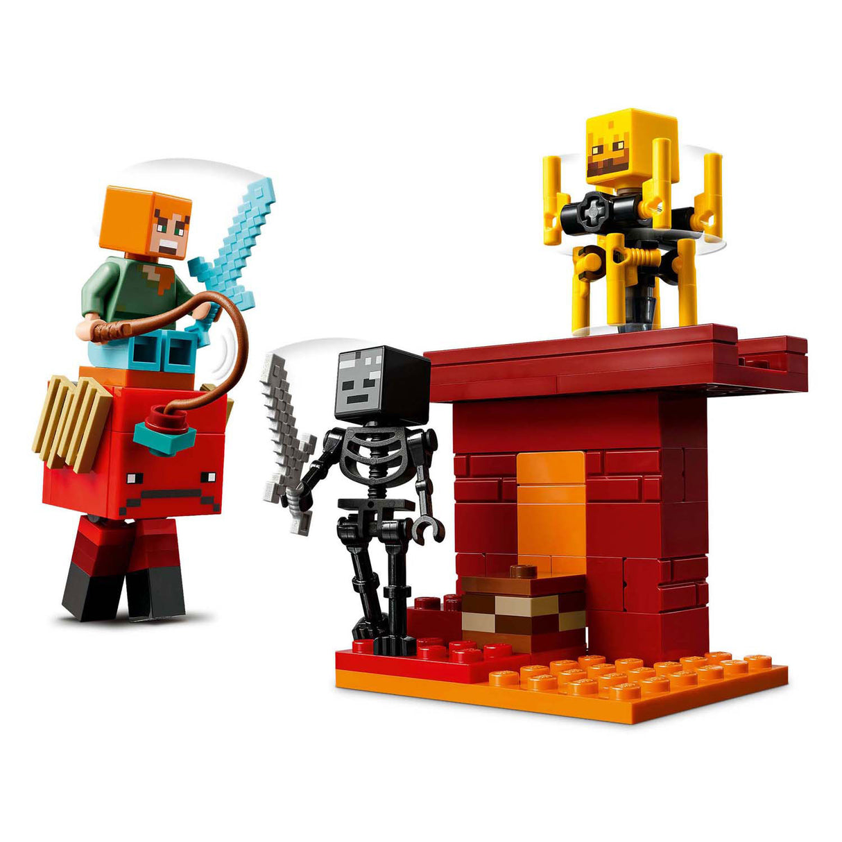 Lego Minecraft 21266 Die Lavaschlacht im Nether