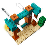 Lego minecraft 21267 de illagers in de woestijn