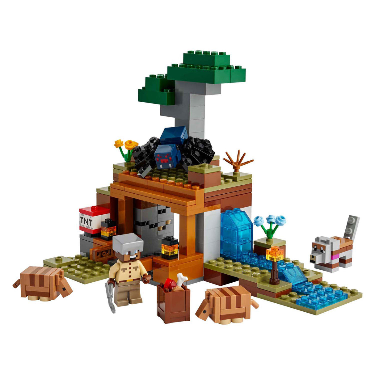 Lego Minecraft Die Gürteltiere in der Mine – 21269