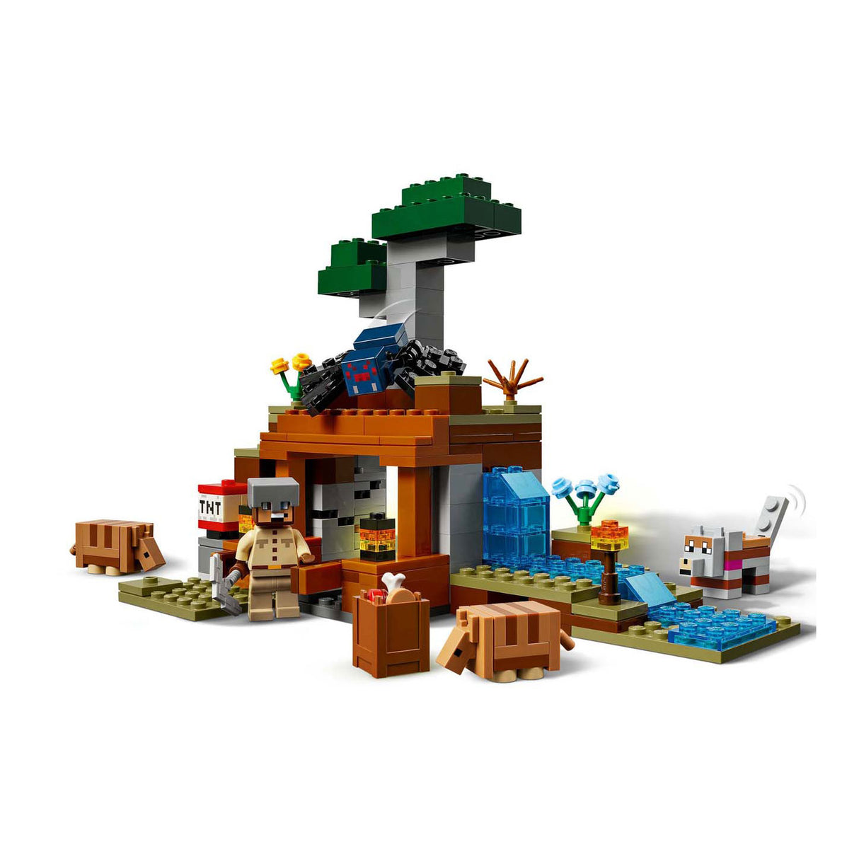 Lego Minecraft 21269 Surfs Animals w kopalni