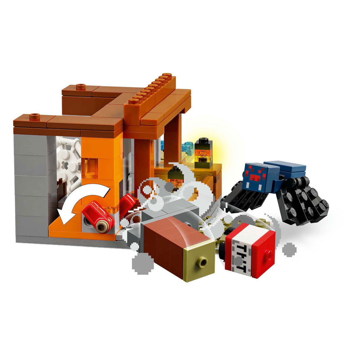 Lego Minecraft 21269 Surfedyrene på gruven