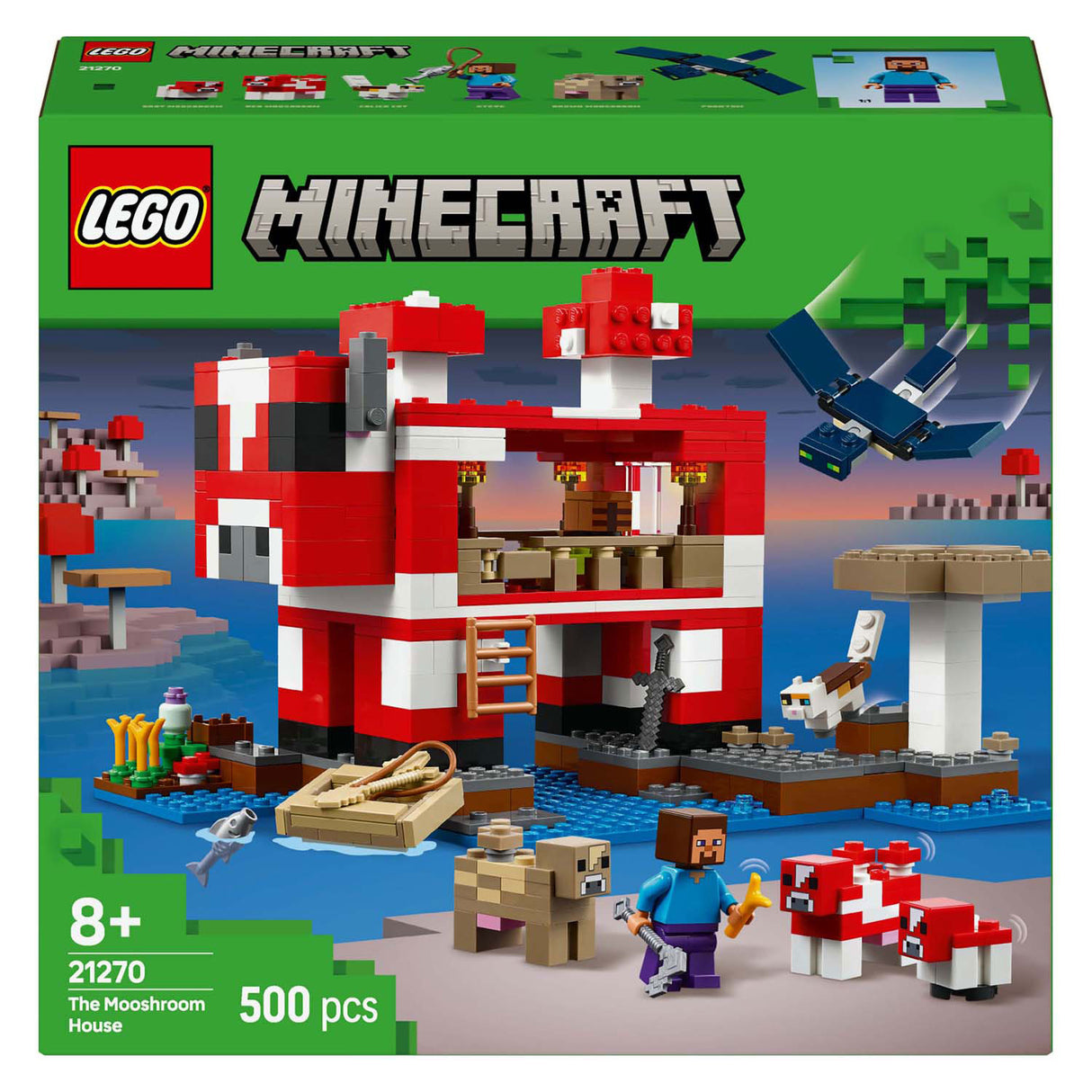 Lego Minecraft 21270 Das Mooshroom-Haus