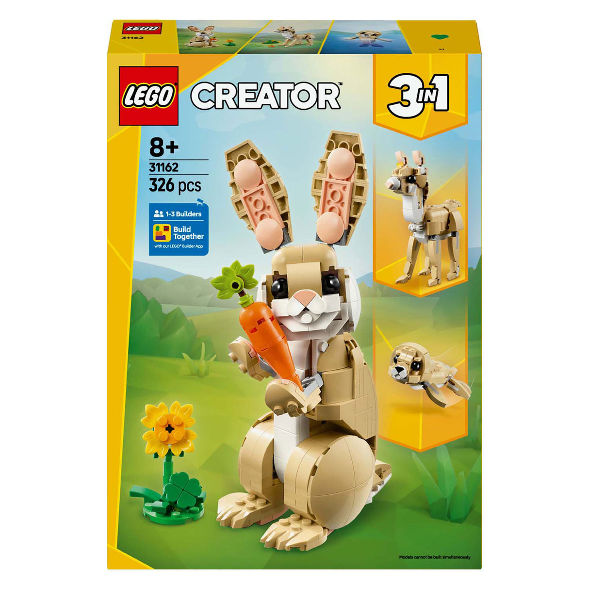 Lego creator 31162 lief konijn