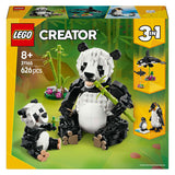 Lego creator 31165 wilde dieren: pandafamilie