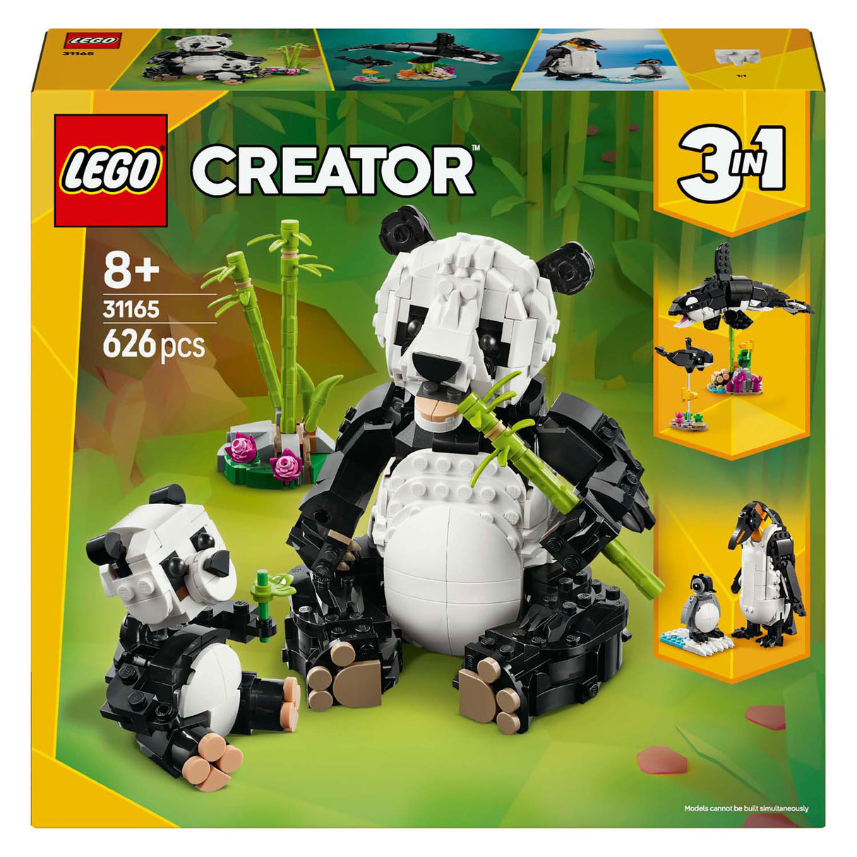 Lego Creator 31165 Wilde Tiere: Panda-Familie