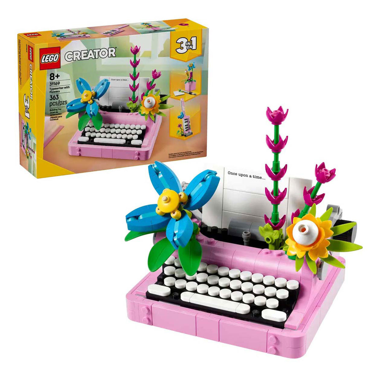 Créateur LEGO 31169 Typemachine avec des fleurs