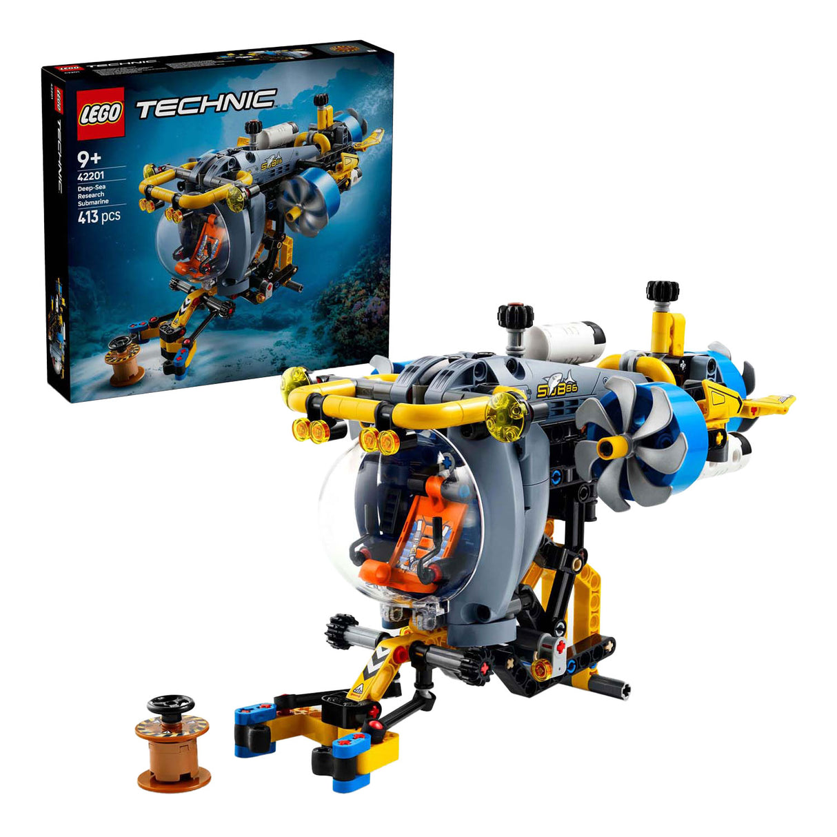 Lego technic 42201 onderzeeer voor diepzeeonderzoek