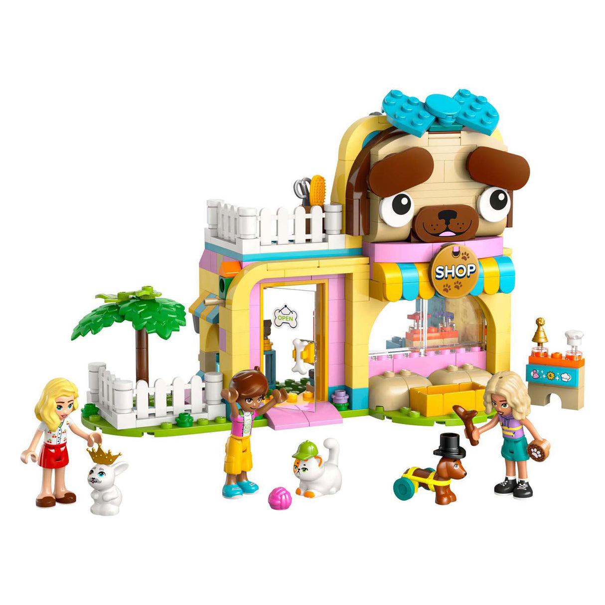 LEGO Friends 42650 store with animal accessories