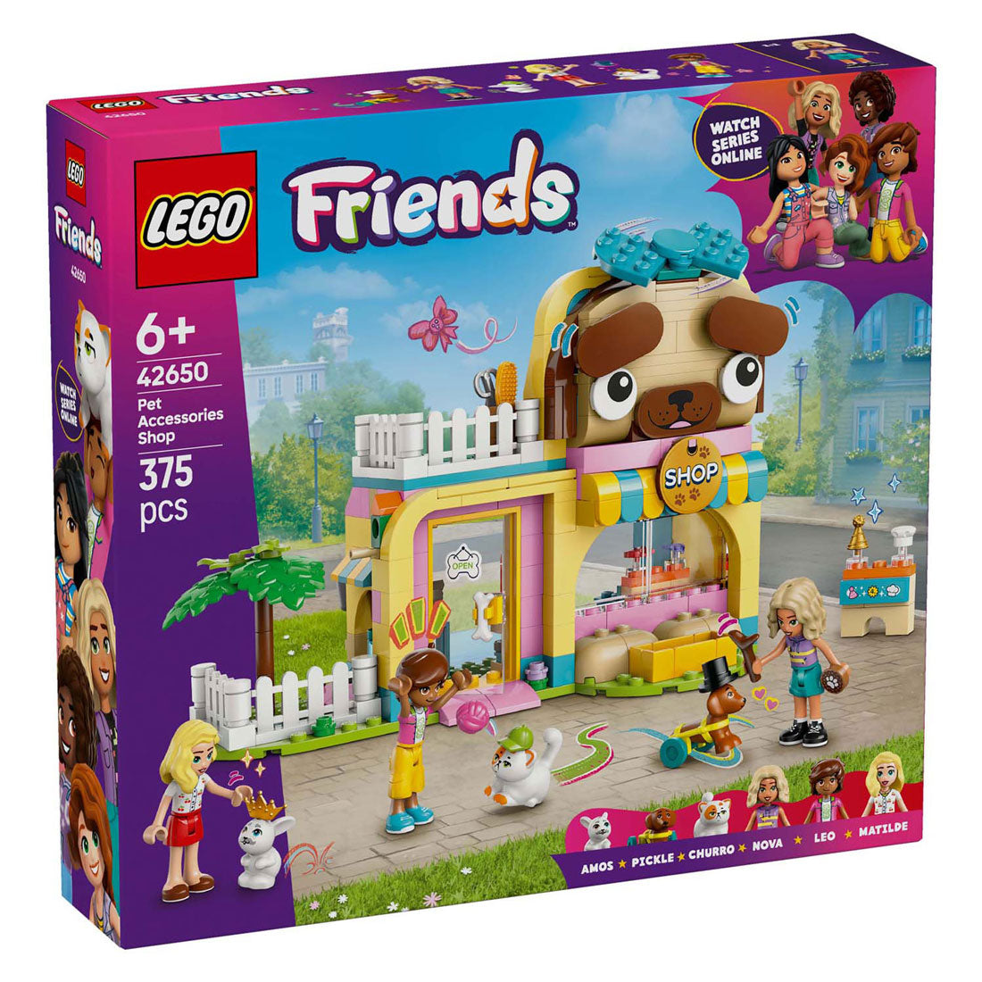 LEGO Friends 42650 store with animal accessories