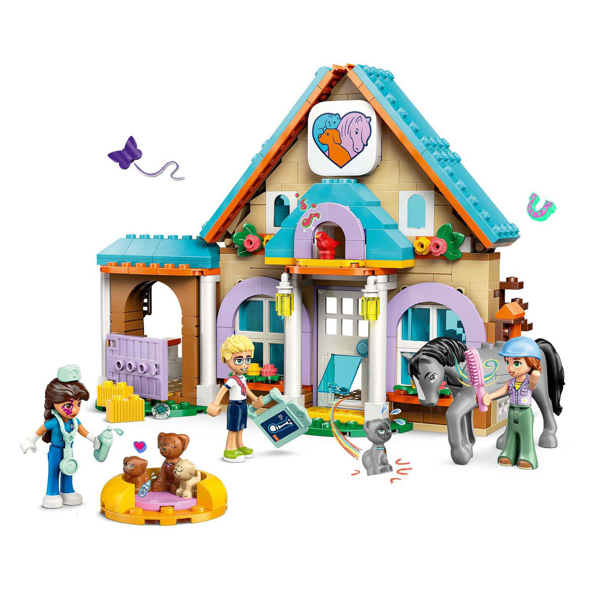 Lego friends 42651 dierenkliniek voor paarden en huisdieren