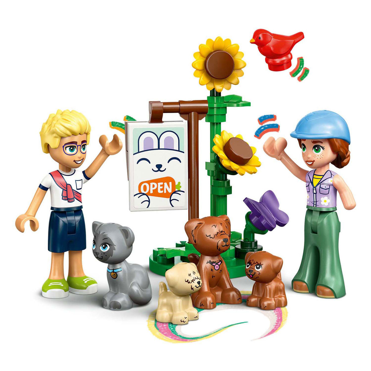 Lego Friends 42651 Veterinarska klinika za konje in hišne ljubljenčke