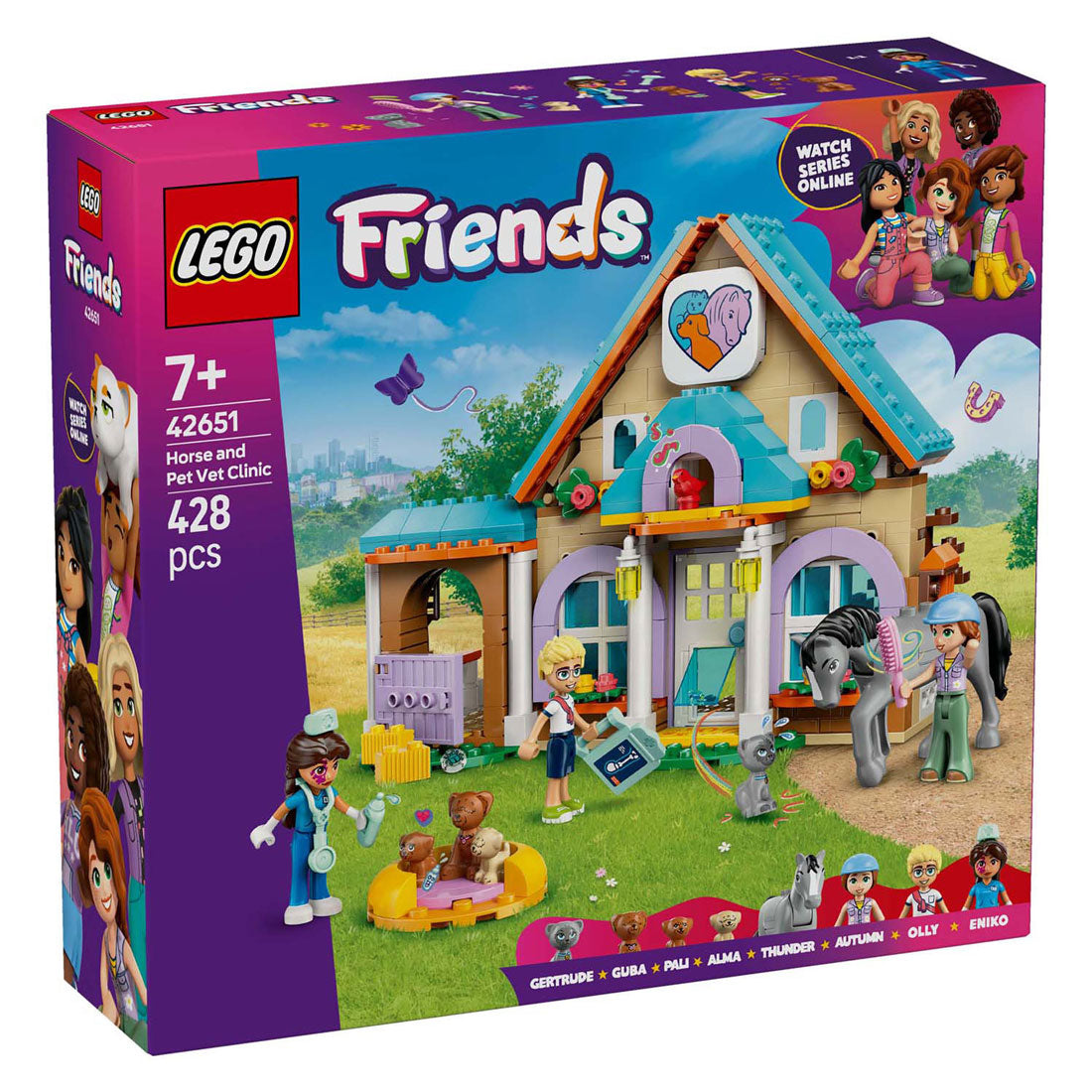 Lego Friends 42651 Tierklinik für Pferde und Haustiere