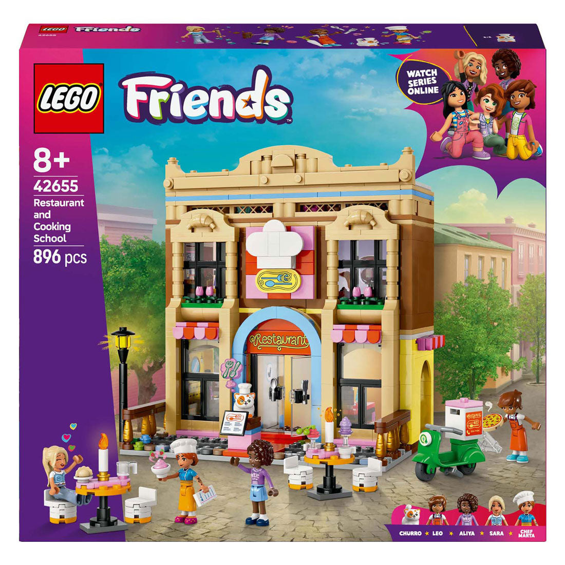 Lego Friends 42655 Restaurace a škola vaření