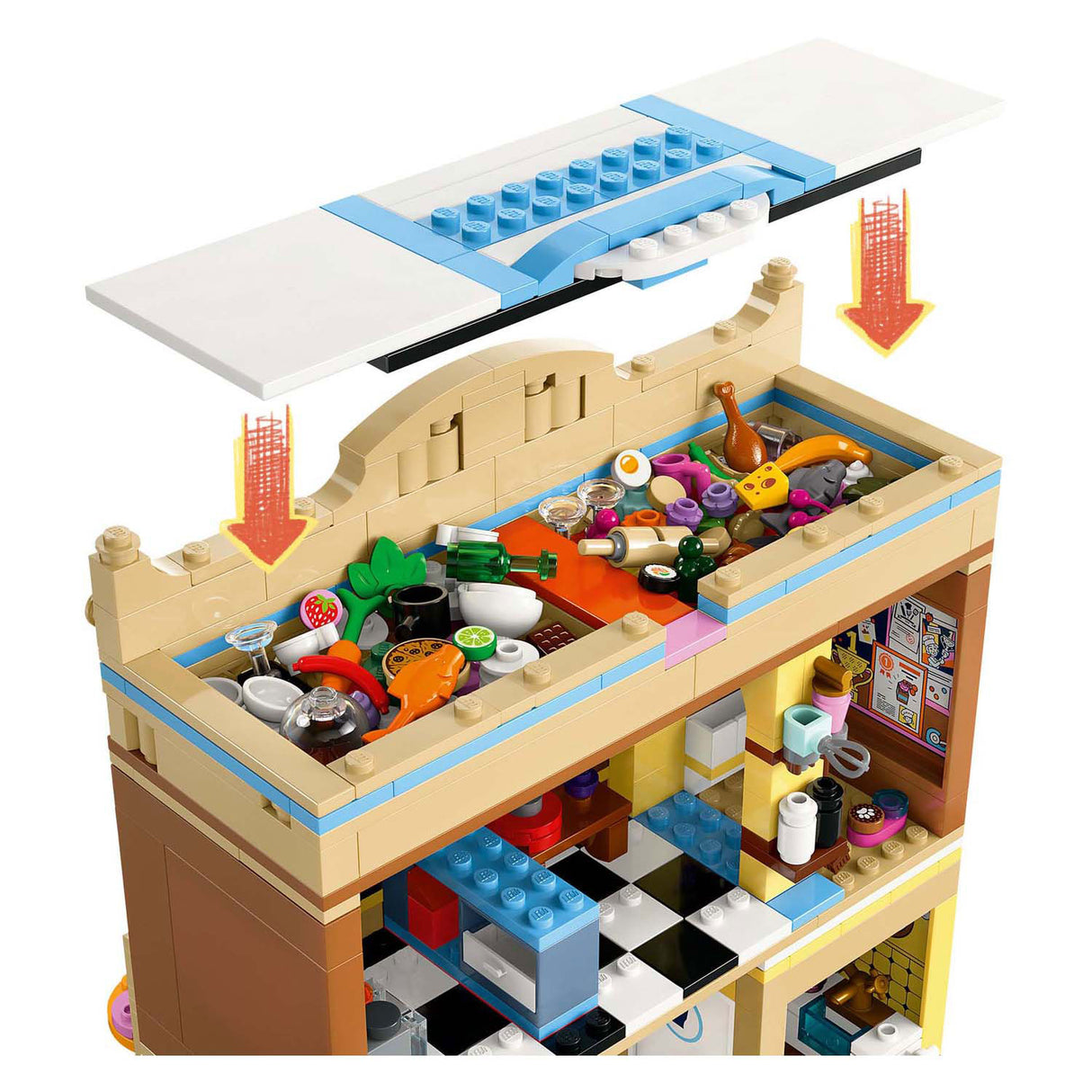 Lego Friends 42655 Restaurang och matlagningsskola