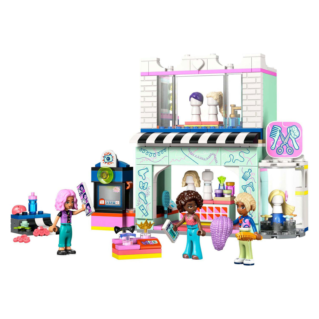 LEGO Friends 42662 Tienda de peluquería y accesorios