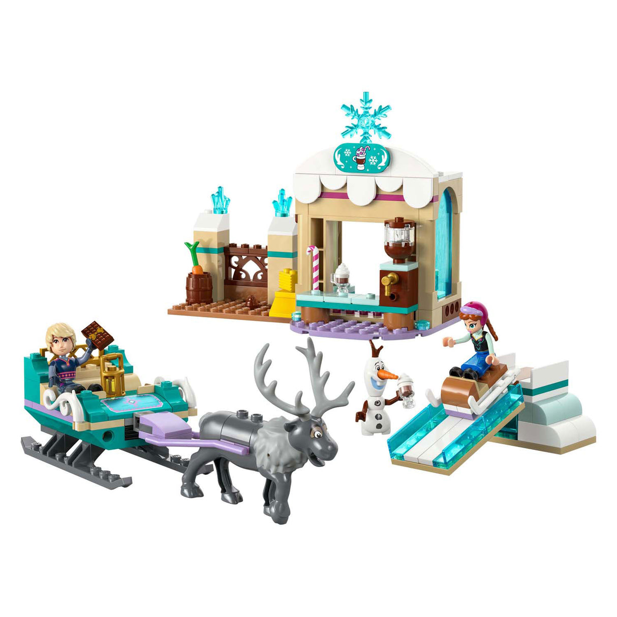 Lego Disney Prinzessin-43256 Anna's Slee Aventure