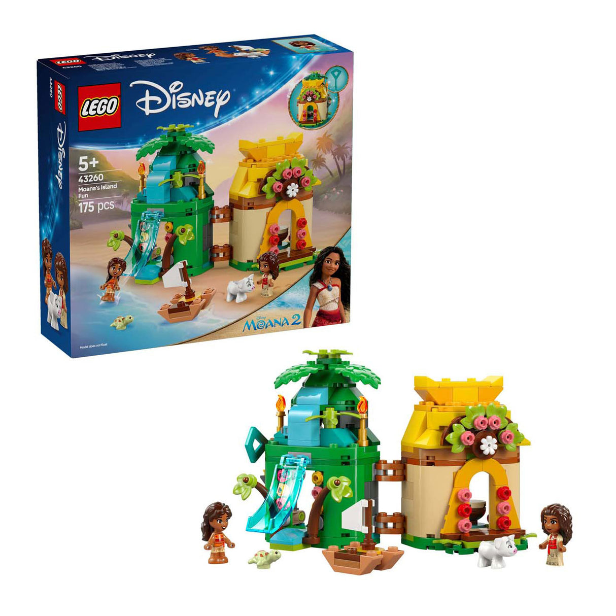 Lego disney prinses 43260 vaiana's speeleiland