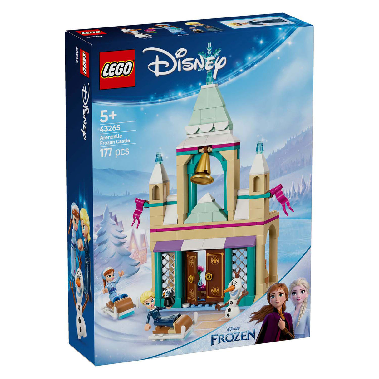 LEGO Disney Princess 43265 Castillo congelado de Arendelle