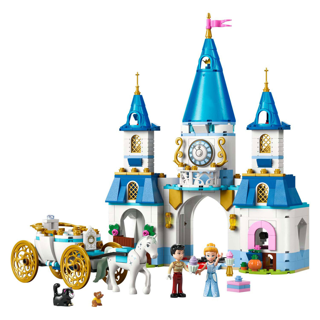 Lego Disney Prinzessin 43275 Cinderella Castle und Pferdetrainer