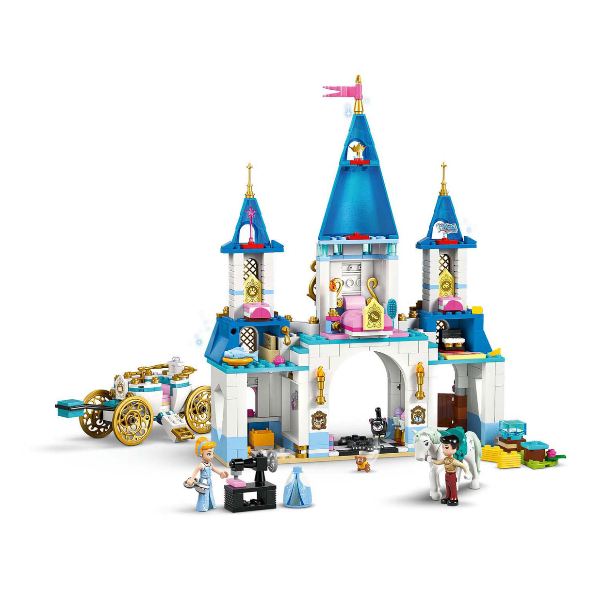 Lego Disney Prinzessin 43275 Cinderella Castle und Pferdetrainer