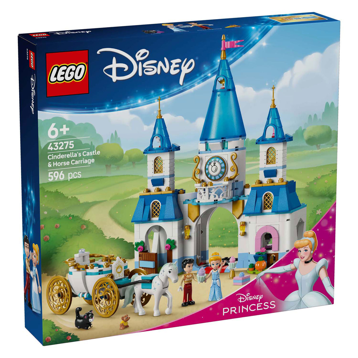 LEGO Disney Princess 43275 Grad in trener konj